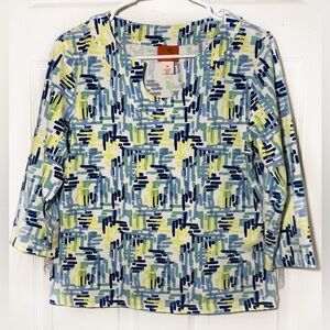 Heart‎ of Palm  Long Sleeve Women’s Top Sz M